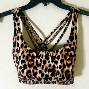 Victoria's Secret Leopard Print Sports Bra